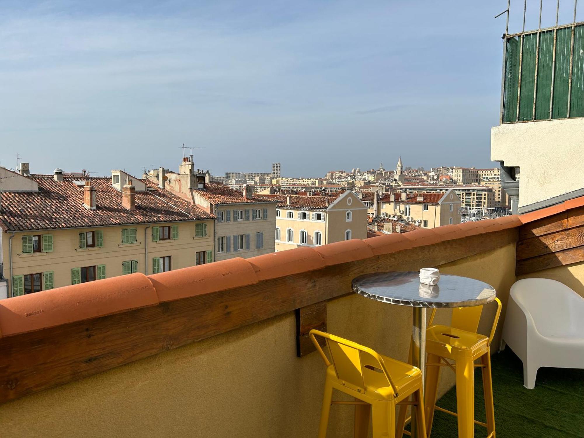 Loft Moderne Vue Vieux Port Terrasse Rooftop Daire Marsilya Dış mekan fotoğraf