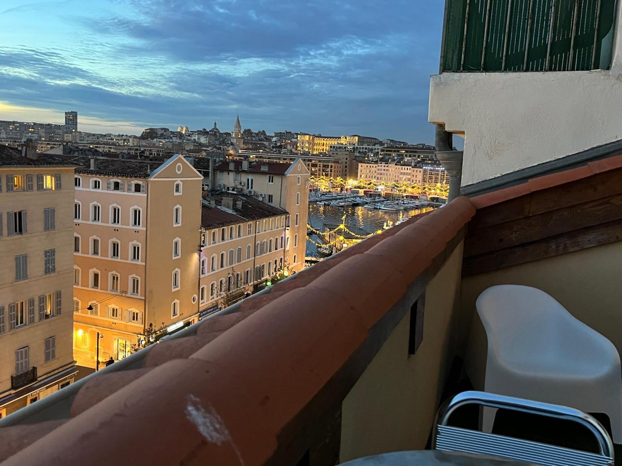 Loft Moderne Vue Vieux Port Terrasse Rooftop Daire Marsilya Dış mekan fotoğraf