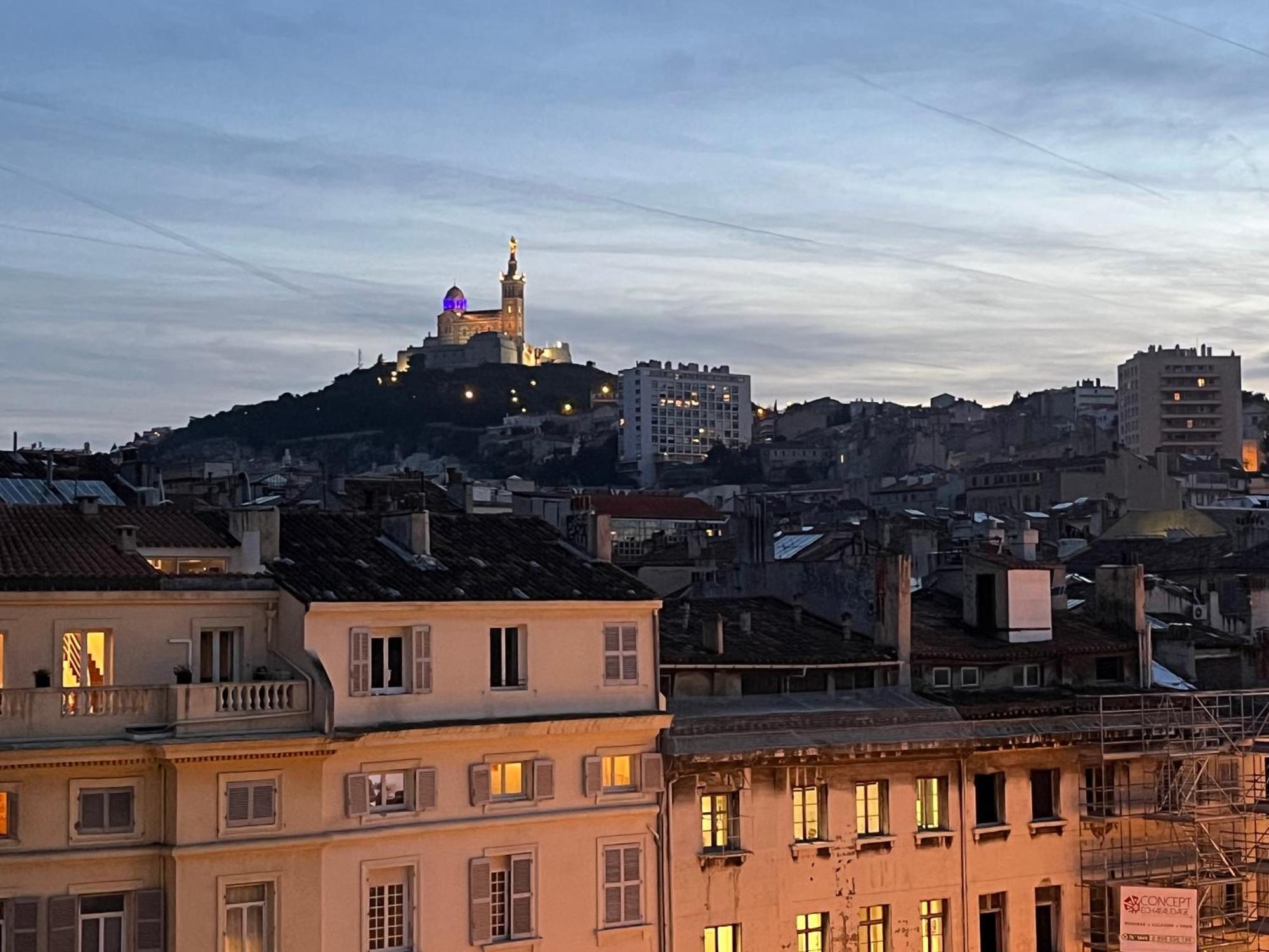 Loft Moderne Vue Vieux Port Terrasse Rooftop Daire Marsilya Dış mekan fotoğraf